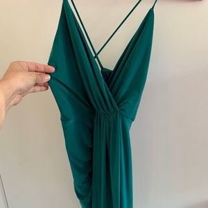 Charlotte Russe emerald dress